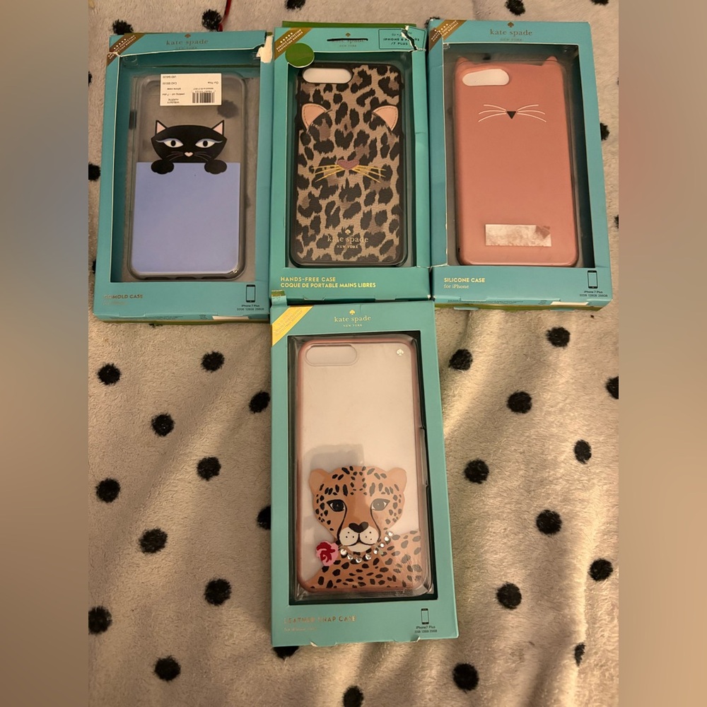 SOLDKate Spade Cat IPHONE 8 PLUS cases (four)